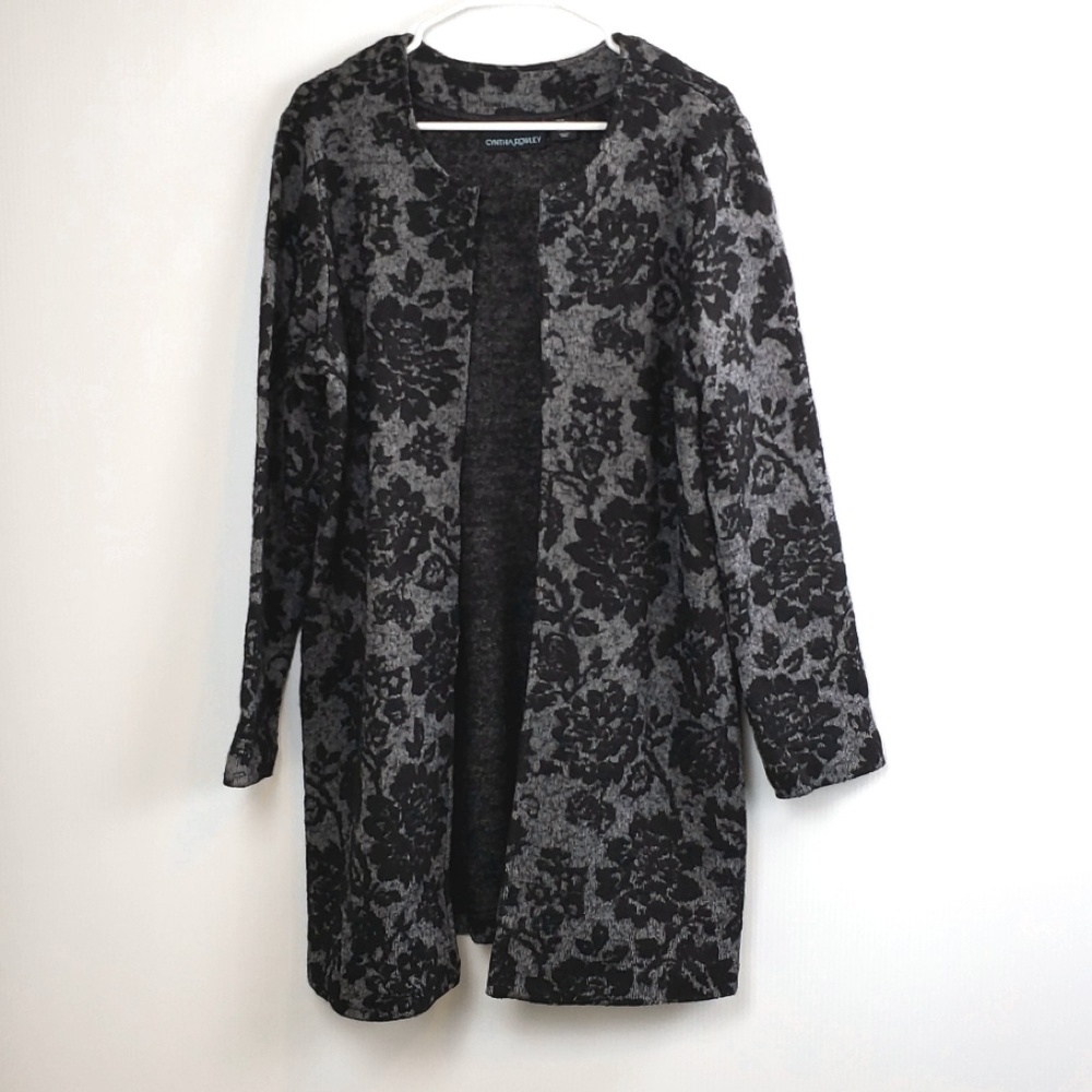 Cynthia Rowley women's Floral Cardigan Sweater